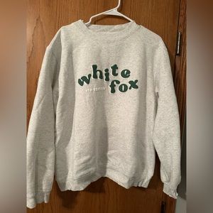 White Fox Crewneck